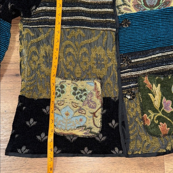 ALEX KIM Women's Multicolor Patchwork Jacket - Picture 5 of 9